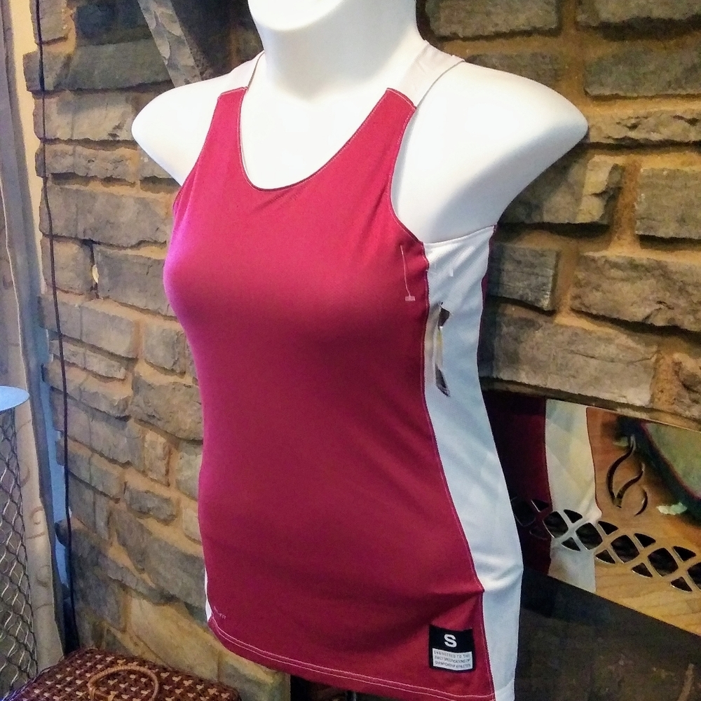 💯NWT Nike reversible netted Dri-Fit tank